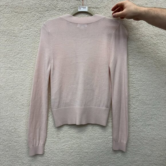 Small - 525 America - Pink Argyle Cardigan Rent the Runway $138 msrp - Picture 14 of 14